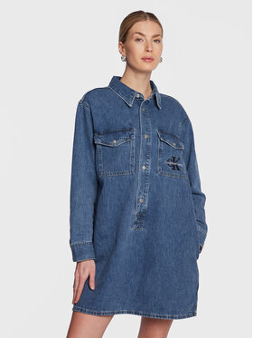 Calvin Klein Jeans Calvin Klein Jeans Farmer ruha J20J220240 Kék Relaxed Fit