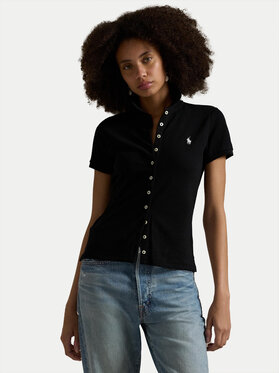 Polo Ralph Lauren Polo Ralph Lauren Polokošeľa 211939272004 Čierna Slim Fit