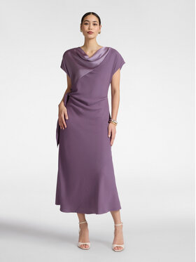 Elena Mirò Elena Mirò Sukienka wieczorowa 7070P000279N0F9 Fioletowy A-Line Fit