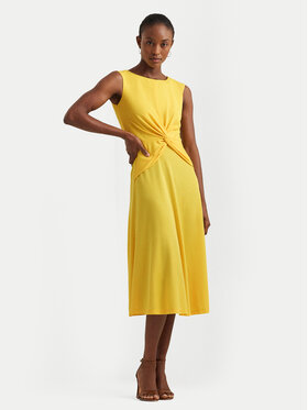LAUREN RALPH LAUREN Lauren Ralph Lauren Kleid für den Alltag 250872090008 Gelb Regular Fit