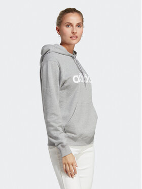 adidas adidas Pulóver Essentials Linear Hoodie IC6884 Szürke Regular Fit