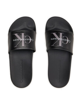 Calvin Klein Jeans Natikače Slide Ny Pearl YW0YW01243 Crna