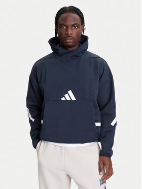 adidas adidas Mikina Z.N.E. JW4729 Tmavomodrá Loose Fit