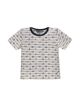 Kanz Kanz T-Shirt 1832911-3043 Niebieski Basic Fit