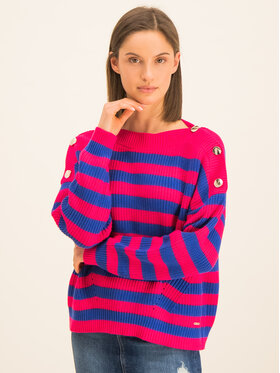 Guess Guess Džemperis Suzanne W01R85 Z2BB0 Rozā Oversize