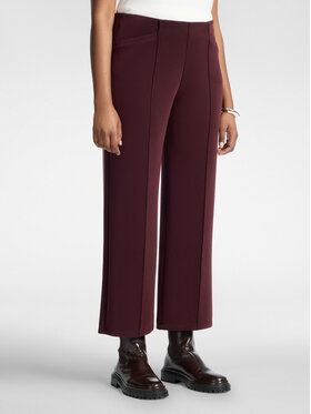 Elena Mirò Elena Mirò Spodnie materiałowe P810Z000207N039 Bordowy Flare Fit