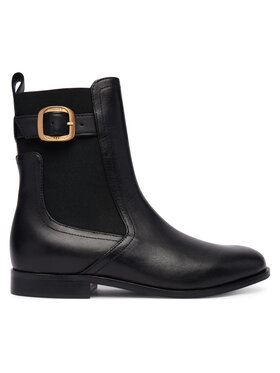 TWINSET TWINSET Ghete Jodhpur Tronchetto 252TCP120 Negru