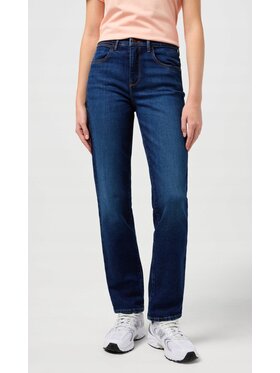 Wrangler Wrangler Jeansy Straight 658 Niebieski Straight Fit