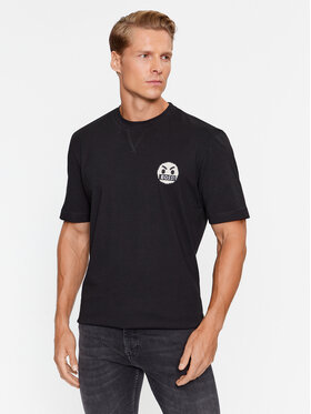Boss Boss Marškinėliai Teglitchlogo 50499504 Juoda Regular Fit