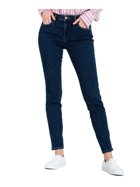 Wrangler Wrangler Jeansy W28KCY37P Granatowy Skinny Fit