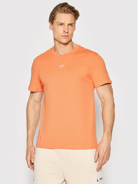 Sprandi Sprandi T-shirt SS21-TSM009 Arancione Regular Fit