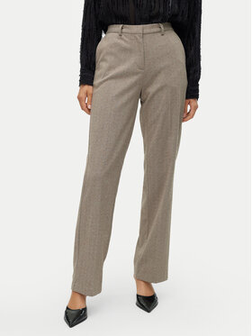Vero Moda Vero Moda Hlače Kawi 10319665 Bež Straight Fit