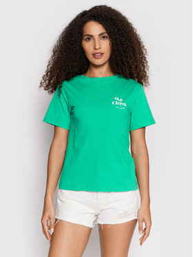 Femi Stories Femi Stories Tricou Manuel Verde Regular Fit