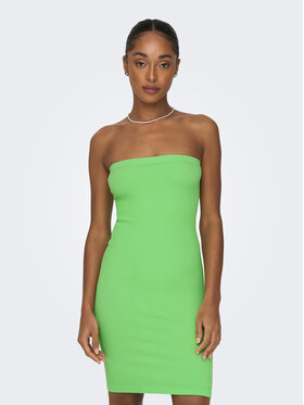 ONLY ONLY Kleid für den Alltag 15291201 Grün Bodycon Fit