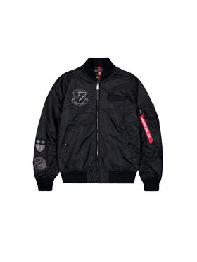 Alpha Industries Alpha Industries Bunda bomber MA-1 TT Flying Tigers Light Bomber Jacket Černá Slim Fit