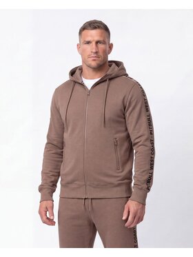 PITBULL PITBULL Bluza ARBOR TAPE Brązowy Regular Fit