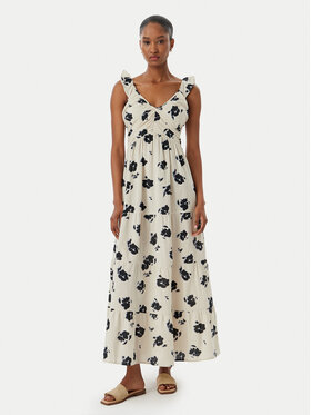 Vero Moda Vero Moda Letné šaty Dicthe 10341603 Béžová Regular Fit