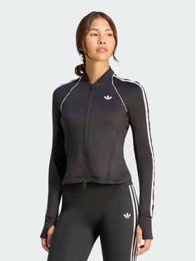 adidas adidas Bluza techniczna 168502 Czarny Slim Fit
