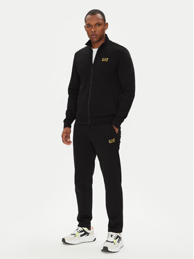EA7 Emporio Armani EA7 Emporio Armani Спортивний костюм 8NPV61 PJVRZ MC004 Чорний Regular Fit