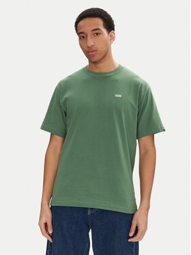 Vans Vans T-Shirt Left Chest II VN000P1P Πράσινο Loose Fit