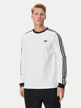 adidas adidas Longsleeve 3-Stripes Long-Sleeve KE3545 Biały Regular Fit