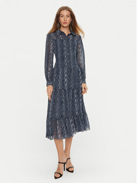 MICHAEL Michael Kors MICHAEL Michael Kors Haljina košulja MF482L7F4N Plava Regular Fit