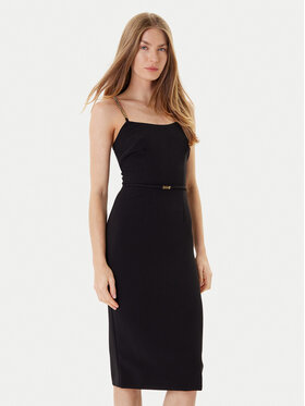 Marciano Guess Marciano Guess Sukienka koktajlowa 5YGK13 7160A Czarny Regular Fit