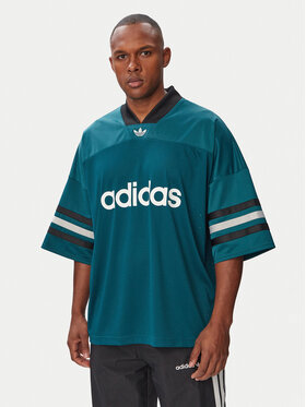 adidas adidas Póló Adicolor KR1401 Zöld Loose Fit