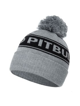 PITBULL PITBULL Czapka Czapka zimowa Vermel Pitbull R uniwersalny Szary