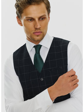 Pako Lorente Pako Lorente Kamizelka P24SF-8G-001 Granatowy Slim Fit