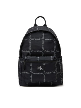 Calvin Klein Jeans Calvin Klein Jeans Ruksak City Grid Aop IU0IU00711 Čierna