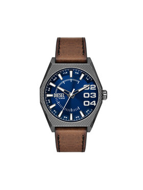 Diesel Diesel Käekell Double Scraper DZ2189 Pruun