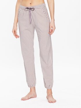 Triumph Triumph Pyžamové kalhoty Mix & Match 10215196 Hnědá Regular Fit