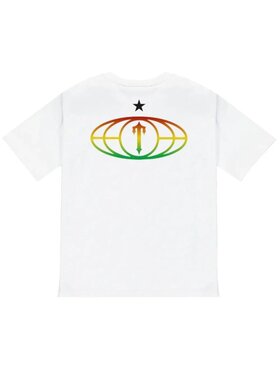 Trapstar Trapstar T-Shirt Warrior Kings 2.0 White Tee Biały Oversize