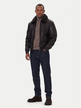 Μπουφάν δερμάτινο Milestone φωτογραφία