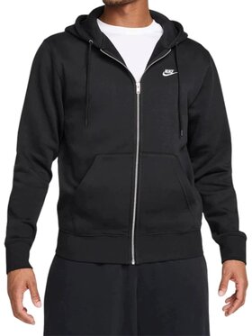 Nike Nike Bluza Club Czarny Standard Fit