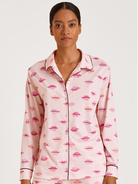 Calida Calida T-Shirt 15796 Fioletowy Comfortable Fit
