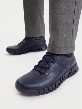 ECCO ECCO Sneakersy Gruuv M 52522401303 Tmavomodrá