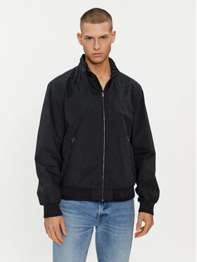 Wrangler Wrangler Bomber Harrington 112351228 Nero Regular Fit