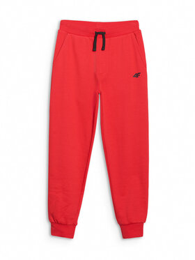 4F 4F Spodnie dresowe BASIC+ Pomarańczowy Regular Fit