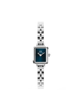 Daniel Wellington Daniel Wellington Zegarek Quadro Mini Reflection DW00100846 Srebrny