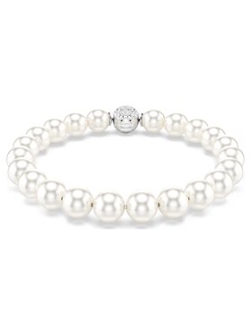 Swarovski Swarovski Bransoletka Matrix kryształowe perły 5747747 Srebrny