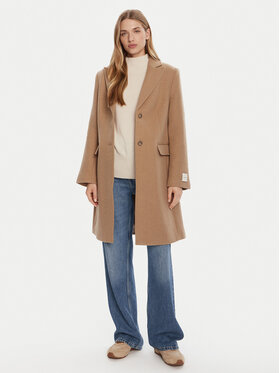 Μάλλινο παλτό Calvin Klein φωτογραφία