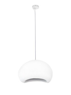 MIAhome MIAhome Lampa wisząca NEST 80 biała Biały