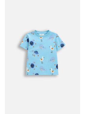 Coccodrillo Coccodrillo T-Shirt WC6143205NBN-014 Niebieski Regular Fit