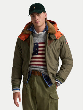 Polo Ralph Lauren Polo Ralph Lauren Μπόμπερ μπουφάν 710945493001 Πράσινο Regular Fit