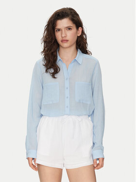 Seafolly Seafolly Camicia Breeze 54795-TO Celeste Regular Fit