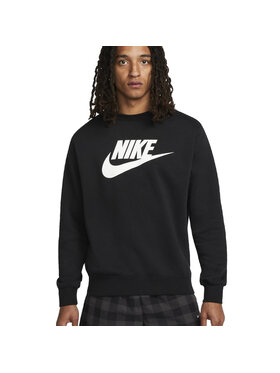Nike Nike Felpa Sportswear Club Fleece Nero Regular Fit