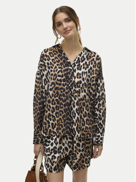Vero Moda Vero Moda Hemd Josie 10315150 Braun Oversize