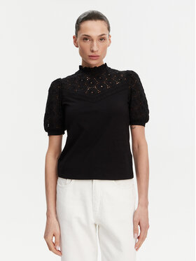 Morgan Morgan Bluse 241-DULIE Schwarz Regular Fit